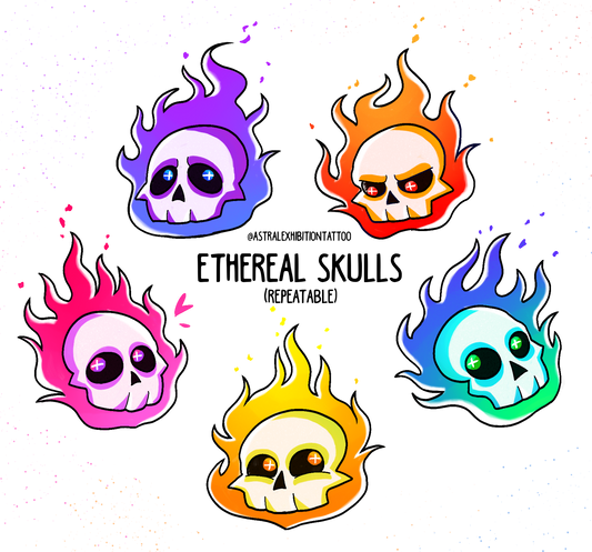 Ethereal Skulls