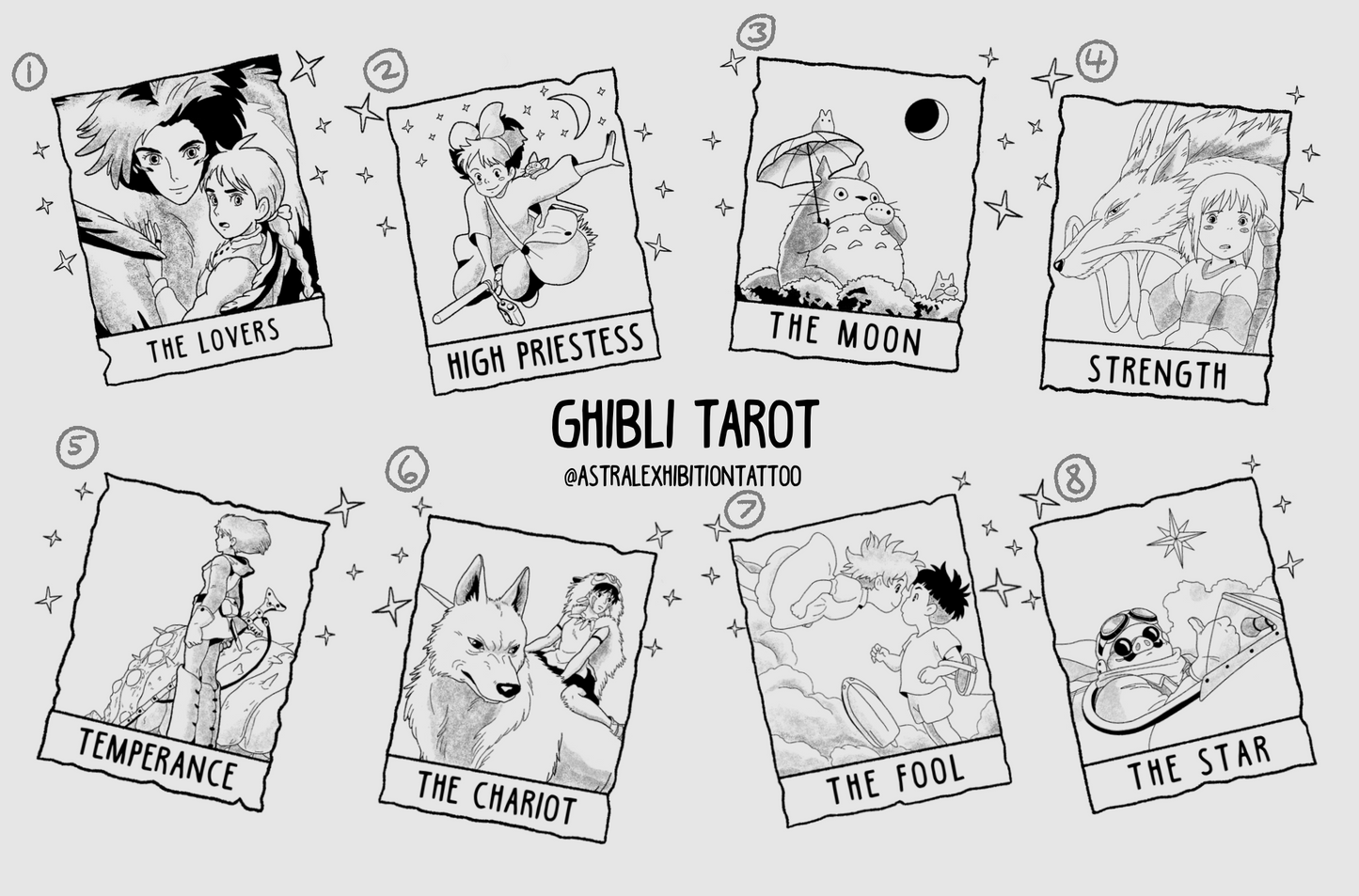 Ghibli Tarot