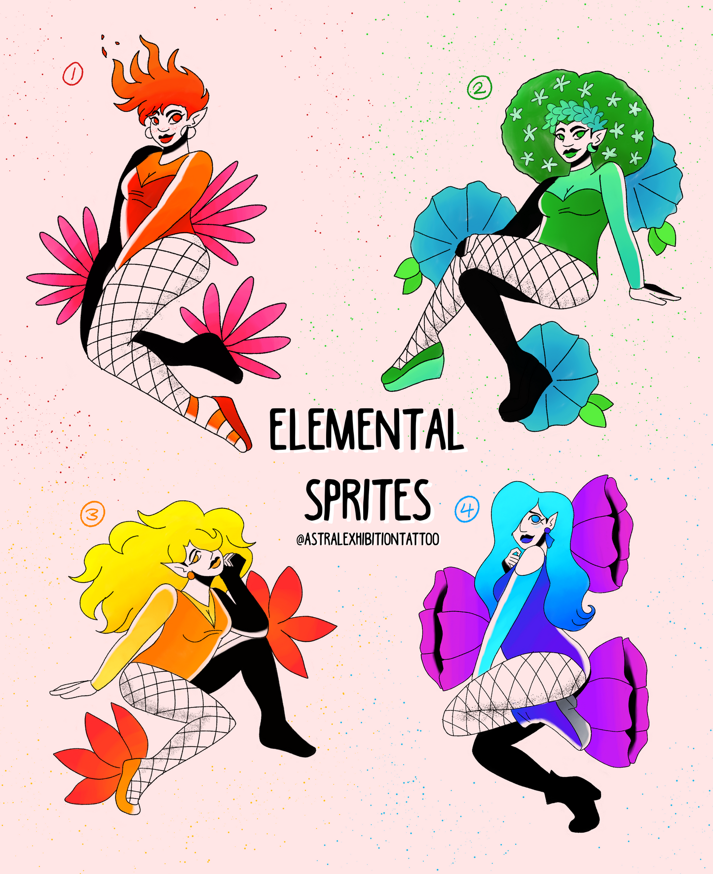 Elemental Sprites